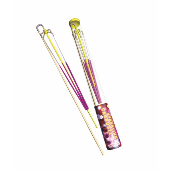 Бенгальский огонь фонарика времени Carousel, фейерверки игрушки свадьбы рождества мандарина