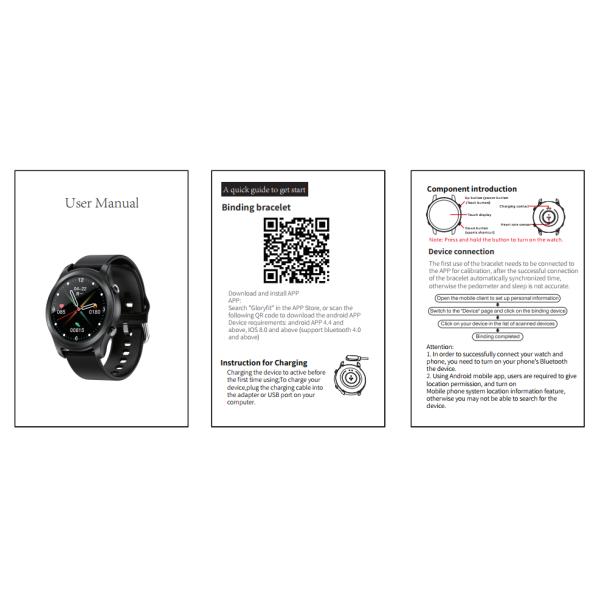 Full Touch Thermometer Body Temperature Bracelet