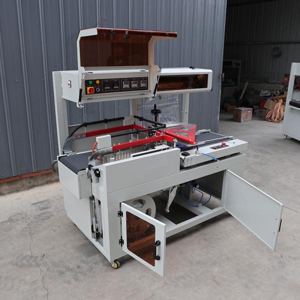 Fully Automatic L Sealer Shrink Wrap Machine L Shaped Beverage Packing Machine