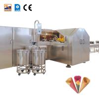 2.0h 137 Assadeiras Linha de Produção Automática de Casquinhas de Sorvete Maquinaria para Confeitar Casquinhas de Sorvete