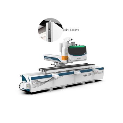 PLC 220V 50Hz Automatic Door Making Machine CNC Design