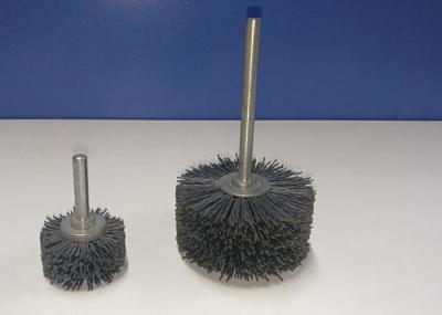 Silicon Carbide Filament Mounted Nylon Abrasive Wheel Brush​ With 6mm Shank