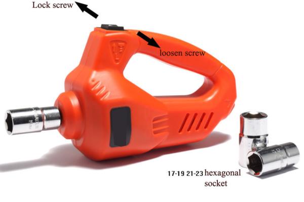 car emergency tools 12V electric wheel spanner for tyre screw loosen