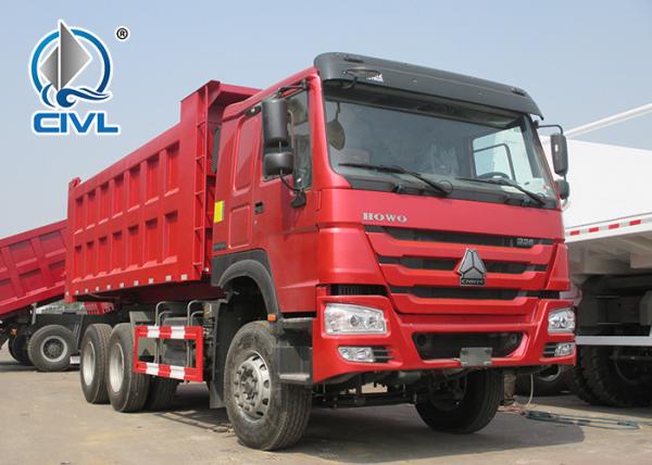 New HOWO7 Dump Truck  6 x 4 10tires for 40T load with 12.00R20 tire Tipper truck
