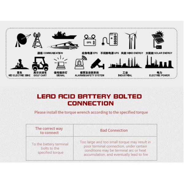 Cranking Energy Storage System Battery 12V 7AH 105A Solar Battery For Home