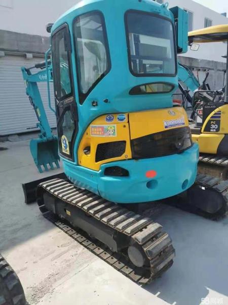 Excavadora Kubota de segunda mão de 3 toneladas com máquinas usadas do motor Kubota