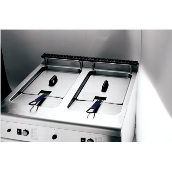 Double Fryer Commercial Kitchen Cooking Equipment Electric Fryer Machine