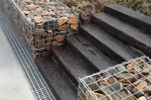 Galvanized Iron Welded Gabion Box Stone Cages For Garden Walls