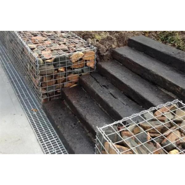 60x60 Galvanized Gabion Boxes Retaining Garden Cages For Stones