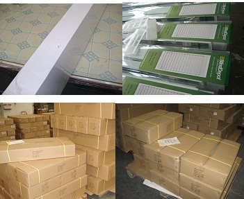 64mm Basswood Venetian Window Blinds Smooth Manual Inside / Outside