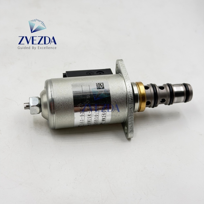 ZVEZDA Hydraulic Proportional Solenoid Valve 553-5204 KWE5K-50/G24DB30/CT-F-T Fit Excavator 320GC 323GC 330GC 336GC
