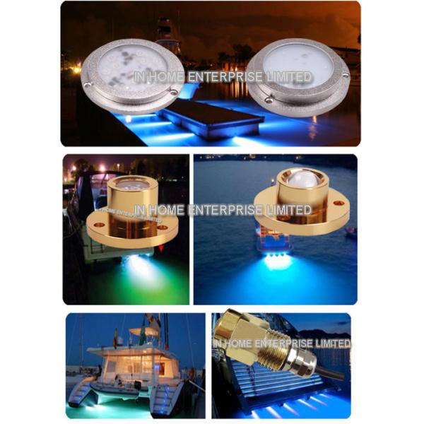 Luz del barco de CREE Copper 15W RGB LED para el yate 3 años de garantía
