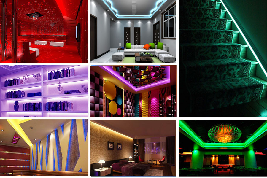 RGB связывает нашивки СИД 5M 10M 20M света тесьмой Dimmable гибкой умные