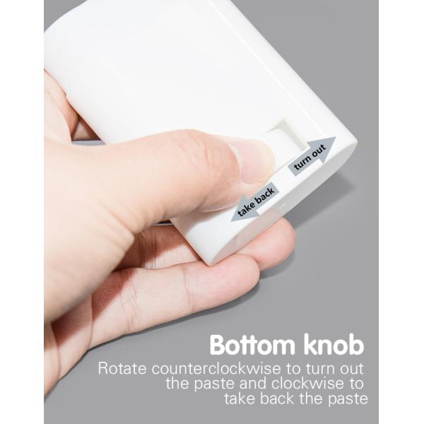 25г PP Body Fragrance Cream Flask Парфюм упаковка Дезодорант упаковка для ухода за кожей UKDS01A