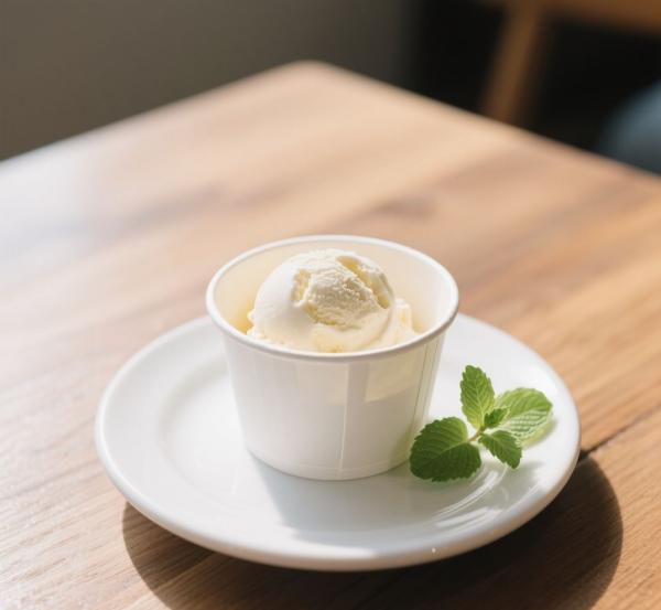 8oz 12oz 18oz Recycled Paper Ice Cream Cup Frozen Yogurt Paper Bowl