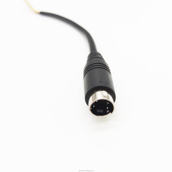 Audio Mini DIN Cables 4 Pin Cable Connector 4P Male