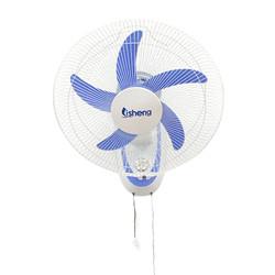 Solar Rechargeable DC Wall Fans 12V 16 Inch With Lithium Battery