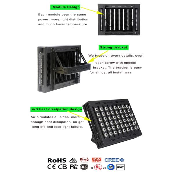 Водитель приведенный света потока 400В Диммабле устойчивый на открытом воздухе ПФ 0,98 Меанвелл