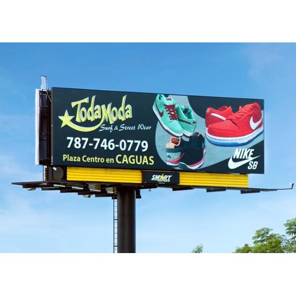 На открытом воздухе афиша приведенная ТВ, коммерчески индикаторная панель P5 приведенная водоустойчивая