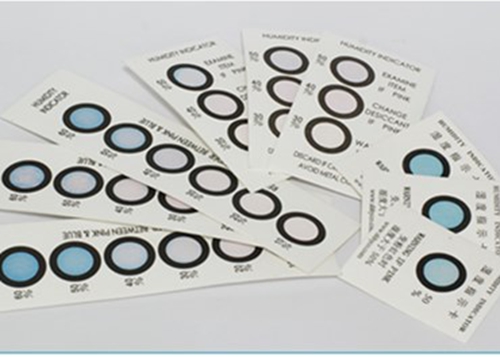 HIC 50% PD2002 Humidity Indicator Paper Rectangle Shaped For Optical Components