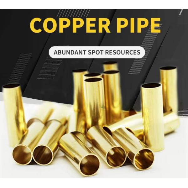 Tubo de cobre 99% cobre puro Níquel Tuberías 15mm 20mm 25mm Tubos de cobre 3/8 Tubo de latón Tuberías