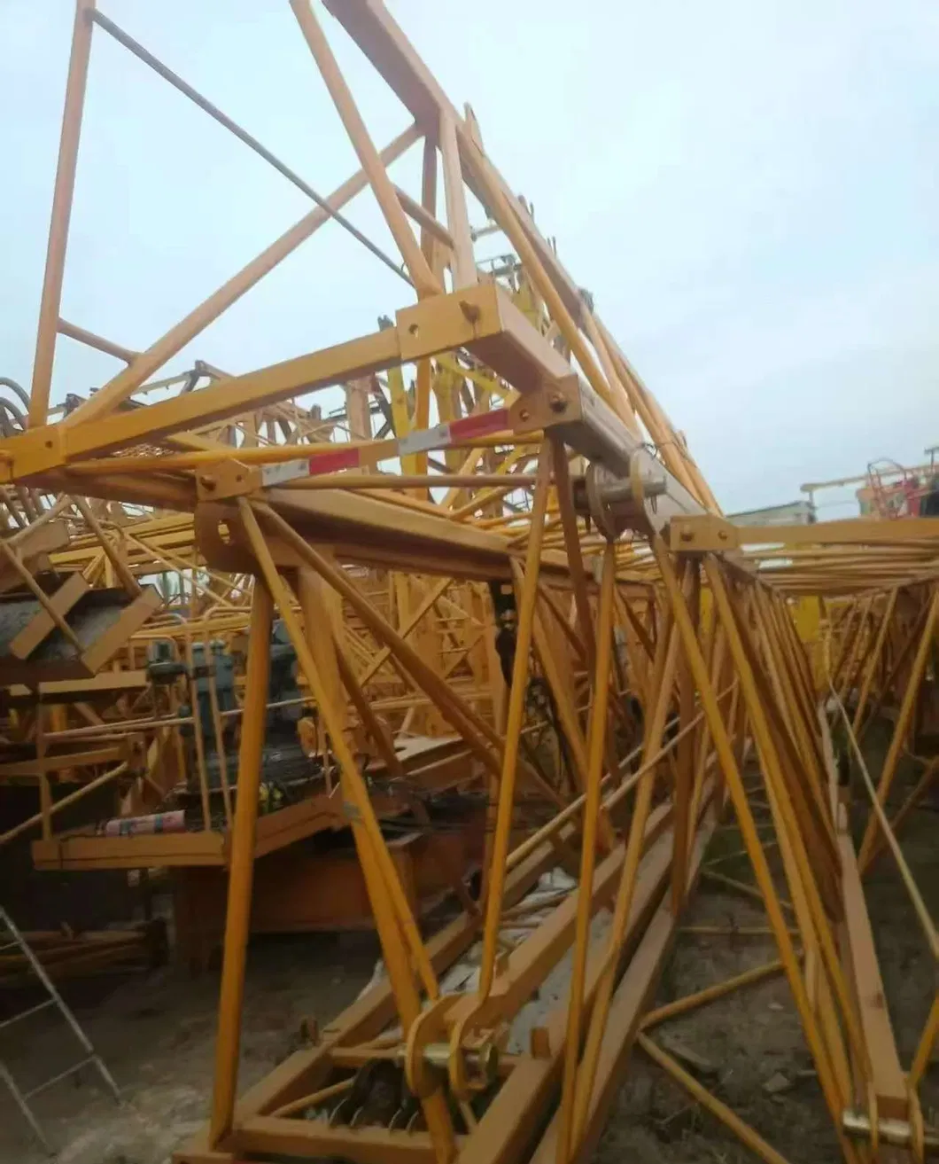 Used 1ton 3ton 5ton 6ton Zoomlion Sany XCMG Fast Erect Mini Mobile Tower Crane for Sale