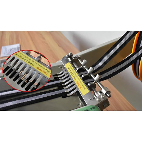 Semi Automatic Trademark Velcro Bartack Sewing Machine