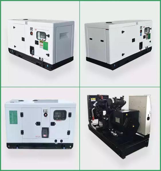 100kw Soundproof Rainproof Silent Genset 110/220V 220/380V 230/400V