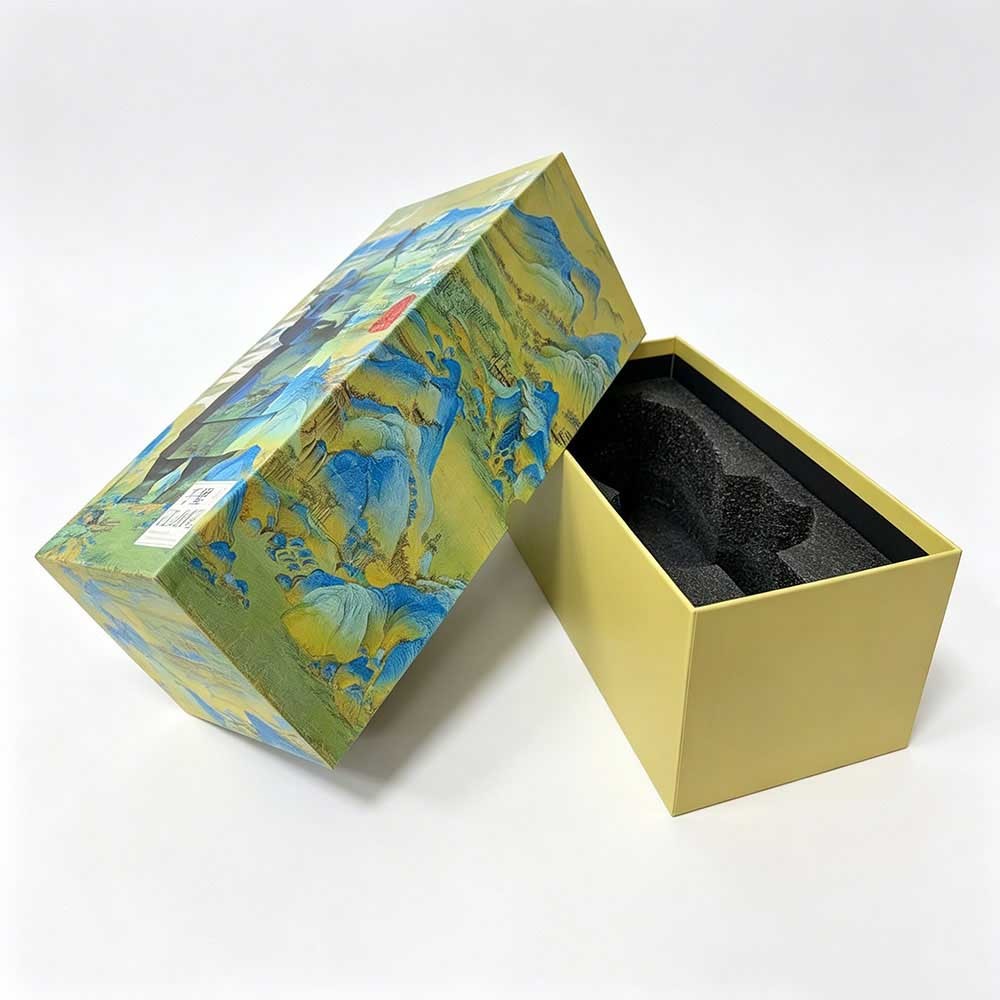 Full Color Printed Lid and Base Boxes Premium Rigid Gift Packaging Box