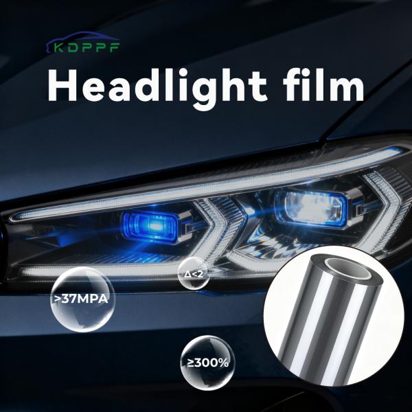 Self-Healing UV Resistant Anti-Scratch Headlight Protection Film TPU Headlight PPF for Cars