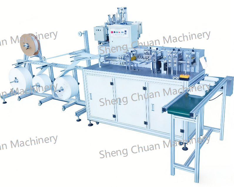 Fully Automatic Dust Mask Making Machine High Speed Nonwoven Mask Production Line
