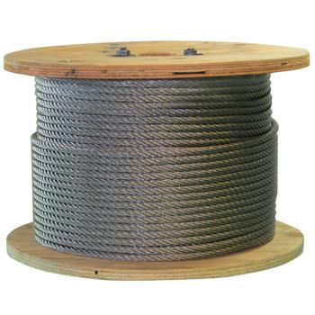 304 316 1mm - 90mm Stainless Steel Wire Rope Customized Free Length