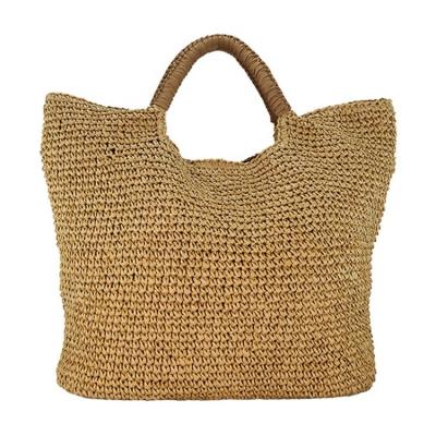 Mulheres feitos a mão de alta qualidade da forma do verão as grandes encalham Tote Straw Bag