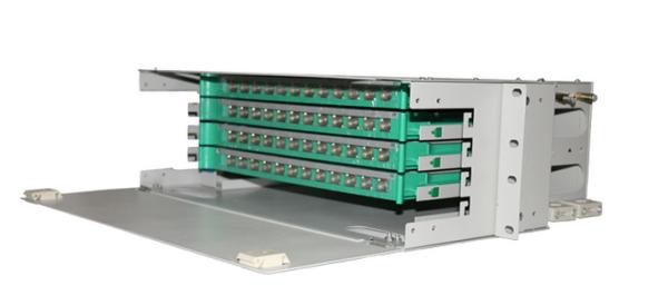 24 48 Port SC FC ST LC Optical Fiber Distribution Frame