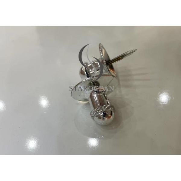 Silver UFO Shape Plastic Coffin Screw Accessories Coffin Decoration PS08