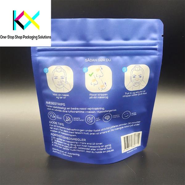 Customized Printing Stand Up Zipper Bags 130um For Daily Necessities