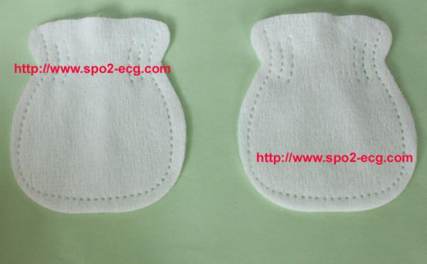 Non - Woven Fabrics Disposable Baby Products Newborn Baby Hand Gloves L S Size