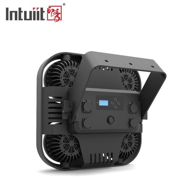 IP65 DMX512 Контроль RGB LED Диско-светофор Четырехголовый светодиодный жалюзи 1800K-3000K регулируемый