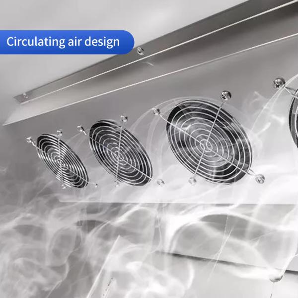 Wholesale Large Capacity Commercial Refrigerator 6 Doors Heavy Duty Independent Freezer Single-Temperature for Supermarket