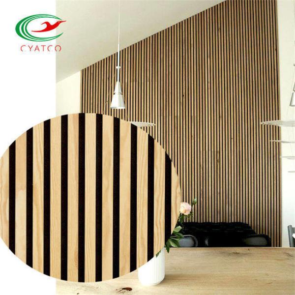 Harmless Apartment Sound Acoustic Panel Interior Fire Retardant Wood