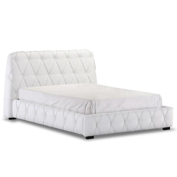 OEM Nontoxic Ottoman Storage Bed Timber Sleigh Design With Steel Frame