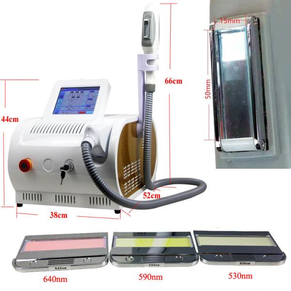 OPT Ipl Skin Rejuvenation Machine 2000W E Light Hair Removal