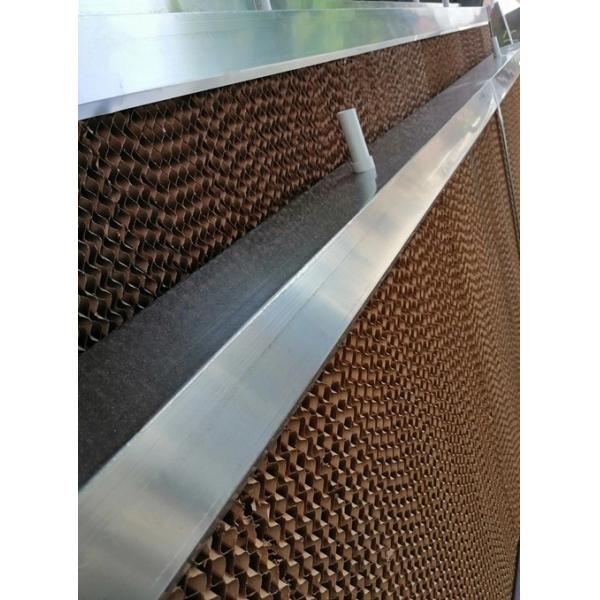 7090 систем пусковой площадки испарительного охлаждения PVC Брауна