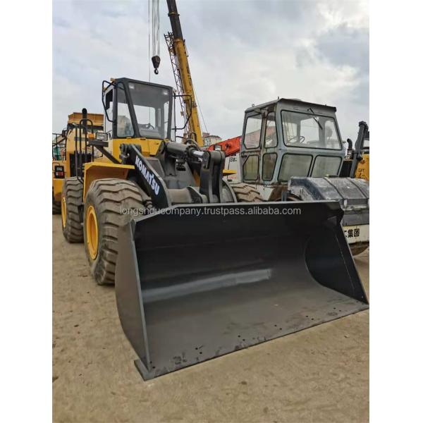 Komatsu WA380-3 Secondhand Loader with Komatsu SA6D114 Engine and Low Working Hours