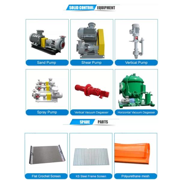 Drilling Mud Rig Solid Control Equipment Spray Pump 32SB180J
