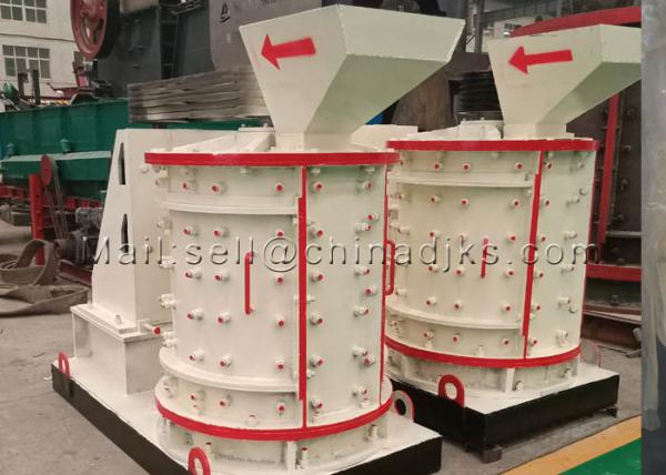 Areia 5mm vertical do aço carbono 1150RPM 90% que esmaga a máquina