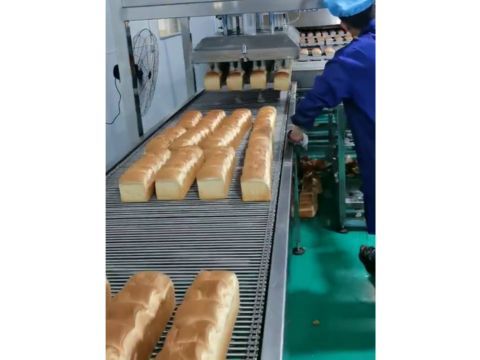 Industrial Laminated Toast Loaf Production Line High Capacity Danish Bread Processing Plant
