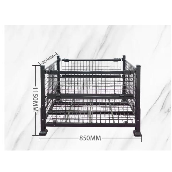 Customized Wire Mesh Pallet Cage - Streamline Material Handling