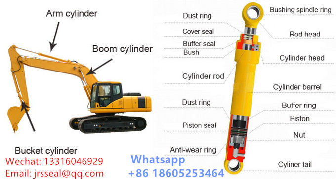 3G2646 1672191 1672314 9X3565 dwi hbi dki пылевой уплотнитель для погрузчика