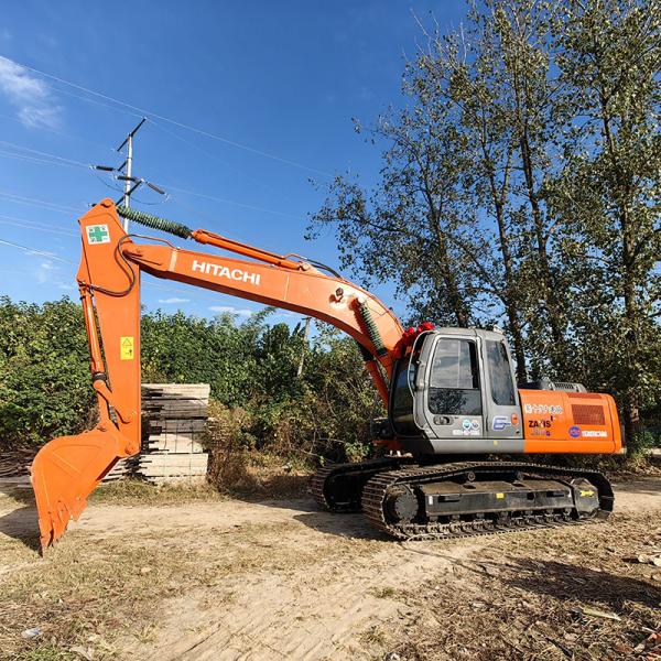 ZX200-3G Used Hitachi Excavators Original ISUZU Engine 0.9m3 Bucket Capacity 110KW